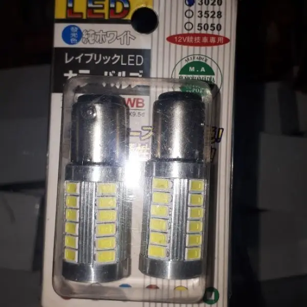 LUZ LED STOP 2 CONTACTOS LUPA AL FRENTE PARA STOP LED CHINA