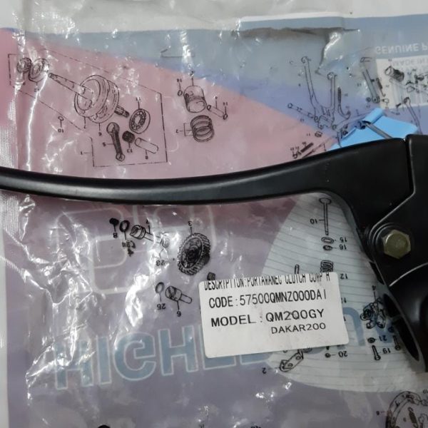 PORTA MANECILLA CLUTCH LH QM200GY DAKAR DAICHI