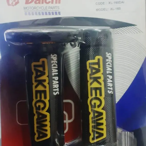KIT DE MANGOS NEGRO CON AMARILLO Y ROJO TAKEGAWA DAICHI