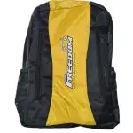 MOCHILA DE IMPERMEABLE NEGRA AMARRILLA FREEDOM