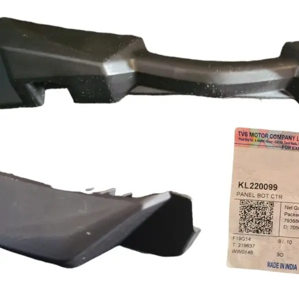 COBERTOR INFERIOR DE SILVIN NEGRO MATE NTORQ 125 TVS