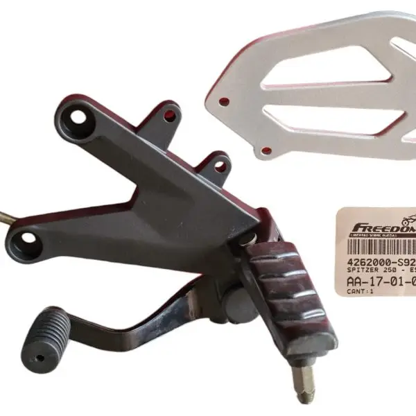 ESTRIBO DELANTERO COMPLETO LH SPITZER 250 FREEDOM