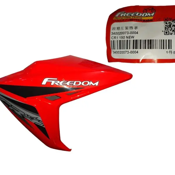 COBERTOR DE TANQUE LH ROJO CR1 NEW FREEDOM