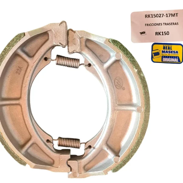 KIT FRICCIONES TRASERAS TRK 150 MRT