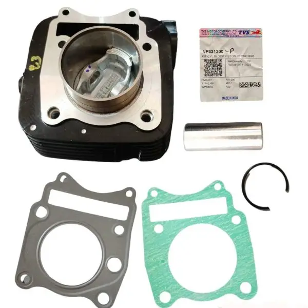 KIT CILINDRO COMPLETO CON EMPAQUES APACHE 180 TVS