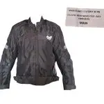 CHUMPA MESH NEGRO/GRIS -RAIN LINER CON REFLECTIVO MASS