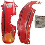 COBERTOR DE TANQUE CENTRAL RH ROJO APACHE 200 NEGRA TVS