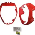 COBERTOR DE SILVIN CARENAJE ROJO NIUX 150 PLACA LED MRT