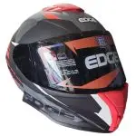 CASCO INTEGRAL R22.06 SHANGAI VELOX GRIS / ROJO MATE VIS: NEGR CLARO EDGE
