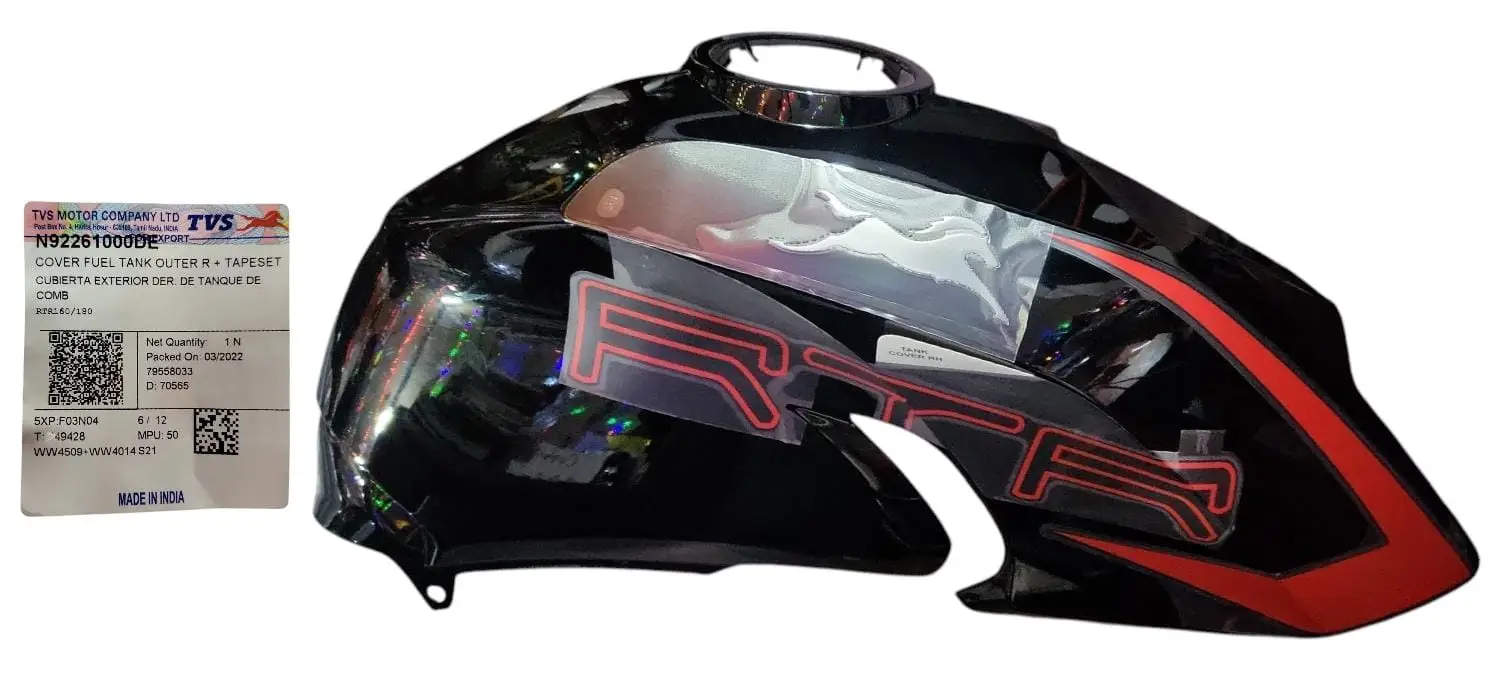 1734400624_COBER20RH.jpeg COBERTOR DE TANQUE NEGRO RH APACHE 200 TVS - Imagen 1