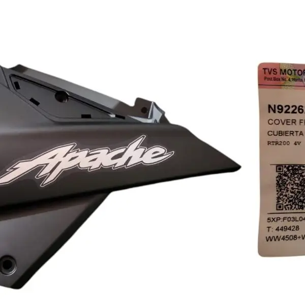 COBERTOR LATERAL LH TAPADERA LH APACHE 200 TVS