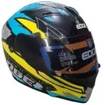 CASCO DOBLE PROPOSITO NEGRO/AMARILLO BRILLANTE DISEÑO T68 TALLA M EDGE