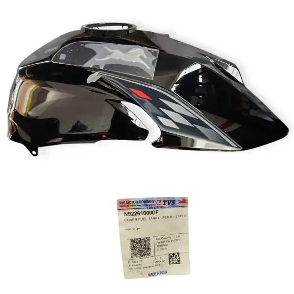 COBERTOR TANQUE RH NEGRO APACHE 160 4V WT TVS