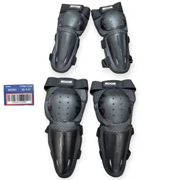 RODILLERAS SENCILLAS - SET DE 4P SIMPLE KNEE PADS - SET OF 4P EDGE