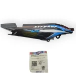 COBERTOR TRASERO RH AZUL STRYKER 125 TVS