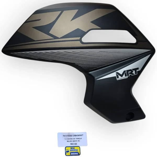 COBERTOR DE TANQUE RH NEGRO PRO150 RK 150 MRT