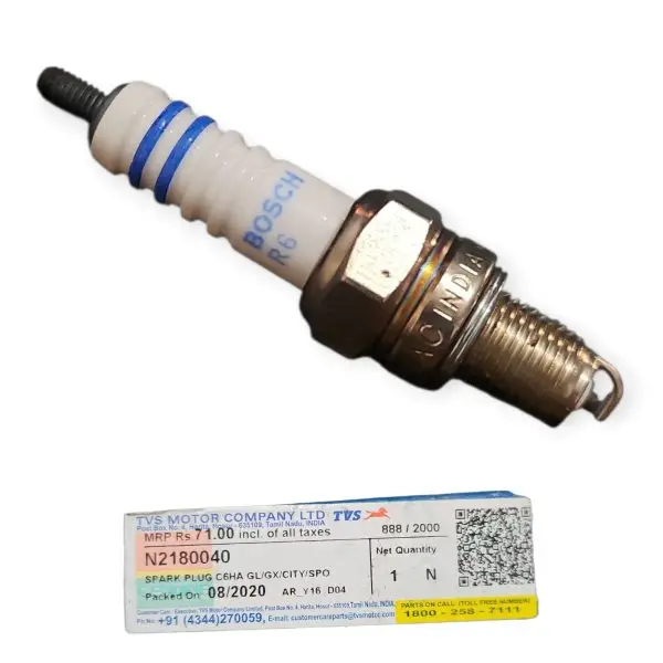 CANDELA/BUJIA CORTA P-RZ9HC C6HA TVS