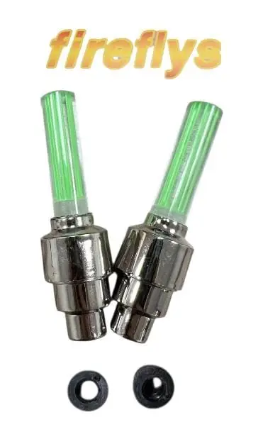 TAPON VALVULA LLANTA LUZ VERDE FIREFLYS