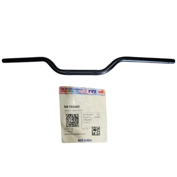 MANUBRIO TUBO DE TIMON COMPLETO NEGRO APACHE 160 4V. TVS