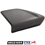 COBERTOR TANQUE INFERIOR LH NEGRO APACHE 160 REF TVS