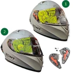CASCO INTEGRAL SP EVO 526 SOLID PLATEADO MT IR PLATEADO SHAFT
