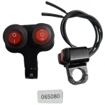 SWITCH ABRAZADERA CON 2 INTERRUPTOR