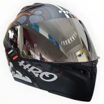 CASCO MODULAR NEGRO MATE GRIS ROCK 3400 HRO