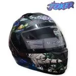CASCO INTEGRAL DISEÑO JOKER NEGRO/MORADO MATE DC COMICS EDGE