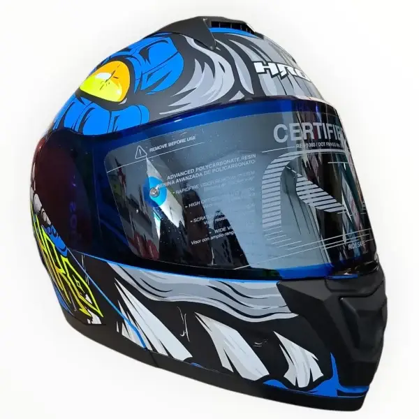 CASCO MODULAR AZUL MATE GRIS AGREXT 3480 HRO