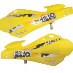 ROMPEVIENTOS/PROTECTOR DE MANECILLA AMARILLO UNIVERSAL MARUTI PARAMOTOS