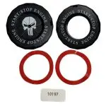 PROTECTOR DE SWITCH DE IGNICION NEGRO MOTO