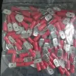 TERMINAL ELECTRICA MACHO ROJA IG TUNNING