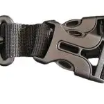 LLAVERO DOBLE CLIP COLOR NEGRO SIN MARCA