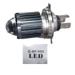 BOMBILLA LUZ H4 LED BICOLOR SOLO LUPA ORO