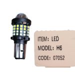 BOMBILLA H6 CON VARIOS LED MULTILED BICOLOR MOTORCYCLE ACCES