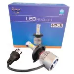 LUZ SILVIN BOMBILLA LED H4 8000 LM CAJA AZUL C/U VENTA INDIVIDUAL HEADLIGHT