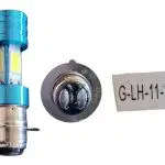 BOMBILLA H6 BASE AZUL 3 LADOS G-LH-11-385 ORO