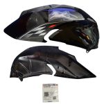 COBERTOR TANQUE LH NEGRO APACHE 160 4V TVS