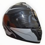 CASCO MODULAR GRIS MATE NEGRO RARE 3480 HRO