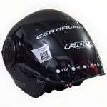 CASCO ABIERTO ONE BIT ABIERTO NEGRO MATE FIBRA
