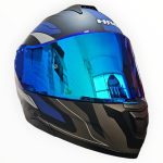 CASCO MODULAR NEGRO MATE AZUL AVANCE 3480 HRO