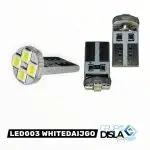 LUZ BOMBILLA T10 LED BLANCA 12V DAICHI