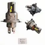 LUZ LED DE SILVIN H4 D9/50 18000 LUM  C/U HIGH BEAM