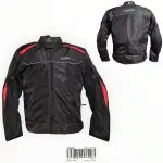 CHUMPA/JACKET MESH NEGRA ROJO ZOOM