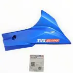 COBERTOR DE MOTOR RH AZUL MATE APACHE 160/180 TVS